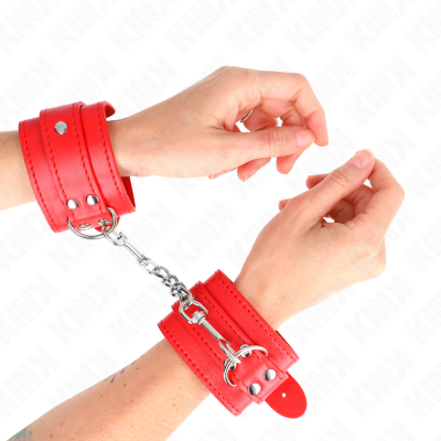Kink Simple Wrist Restraints Red 20-23CM - image 1