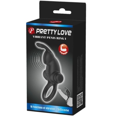 Pretty Love Vibrating Ring + Rabbit Clitoral Stimulator - image 6