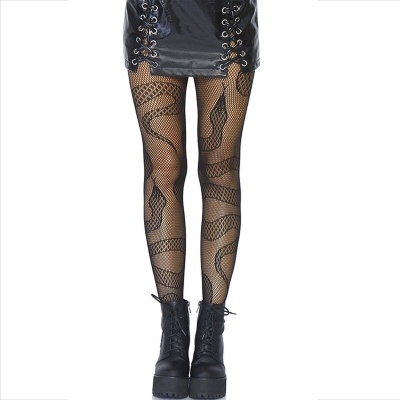 Stockings Net Snakes Black - image 1