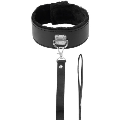 Darkness Titanium Chain Collar with Leash - image 2