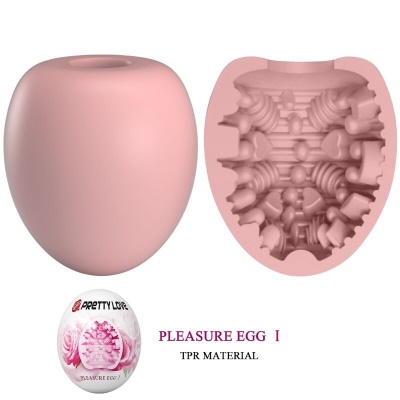 Pretty Love Male Masturbator Egg Pink - image 7