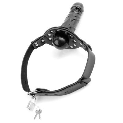 Pipedreams Fetish Fantasy Deluxe Ball Gag with Dildo - image 6