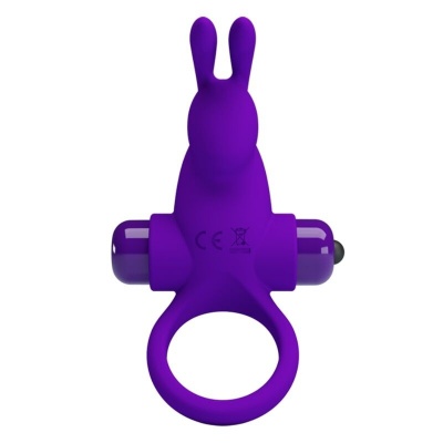 Pretty Love Purple Rabbit Vibrator Ring