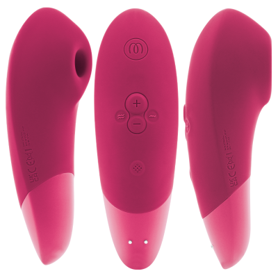 Womanizer Enhance Clitoral Stimulator Vibrant Pink - image 2