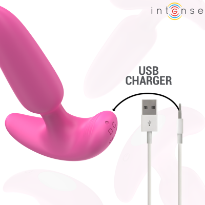 Intense Ross Anal Plug 10 Vibrations Pink - image 6