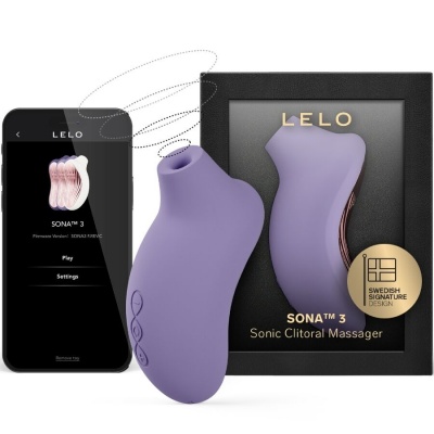 Lelo Sona 3 Sonic Clitoral Massager Violet Dusk
