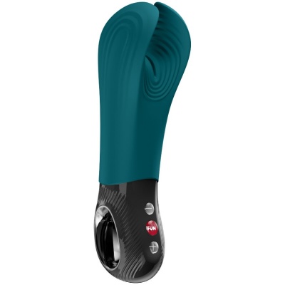Fun Factory Manta Vibrator Stimulator, Bottle Green - image 2