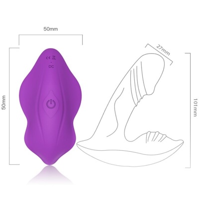 Armony Whistle Insertable Vibrator Purple - image 2