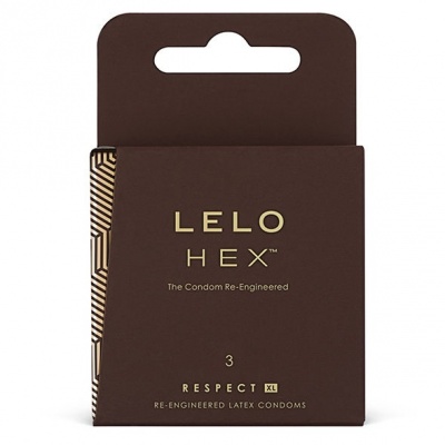 Lelo Hex Respect XL Condoms 3 Pack - image 1