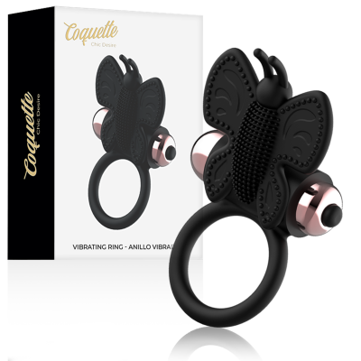 Coquette Chic Desire Butterfly Vibrating Ring