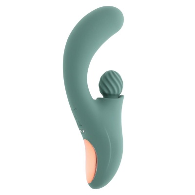 Foto van Evolved - Spiral Charm Clitorisvibrator - Groen