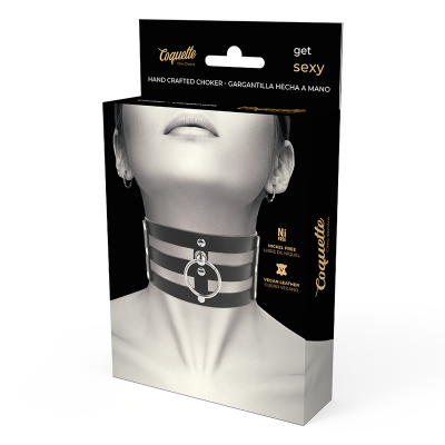 Coquette Chic Desire Fetish Vegan Leather Choker - image 6