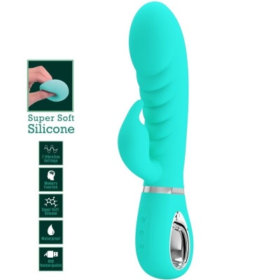 Pretty Love Prescott Multifunction G-Spot Vibrator Aqua Green - image 7