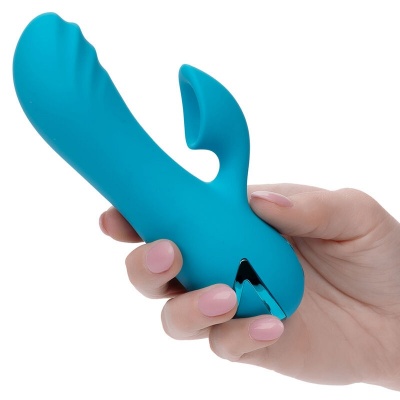 Calexotics Sunset Beach Seducer Vibrator and Stimulator Blue - image 7
