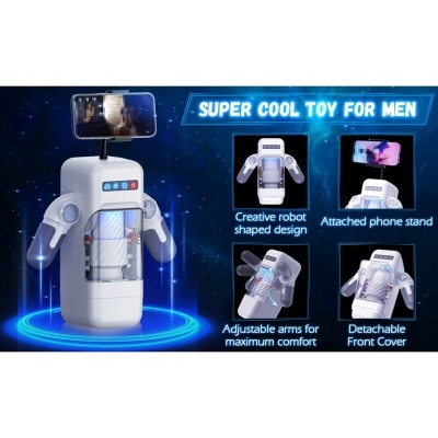 Game Cup Thrusting Vibration Masturbator with Heating - image 11