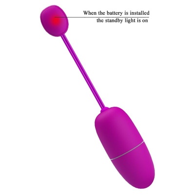 Pretty Love Nymph Purple Vibrating Egg App Controlled - image 7