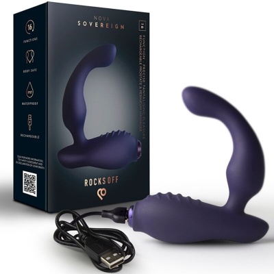 Rocks-Off Nova Sovereign Prostate Massager Blue
