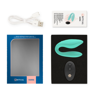 Rithual Kama Remote Control For Couples Aqua - image 7