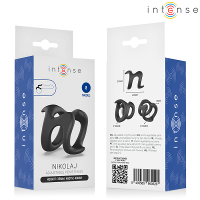 Intense Nikolaj Adjustable Penis Ring Model 8 - image 6