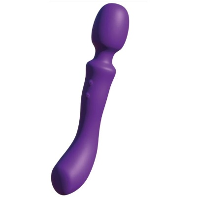 She.E.O Double-Ended Vibrating Massager Wand Purple - image 3