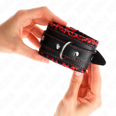 KINK Fur Lined Black & Red 17-29 Cm - image 4