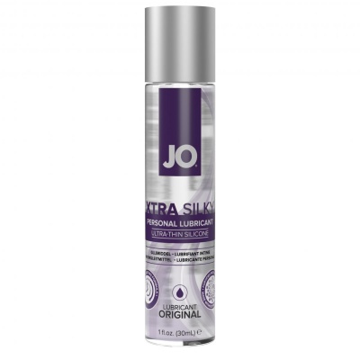 Foto van JO - Xtra Silky Thin Siliconen Glijmiddel - 30 ml