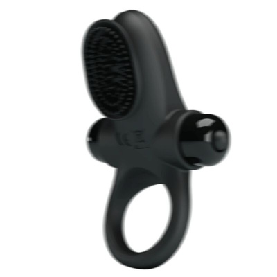 Pretty Love Black Vibrator Ring II - image 3
