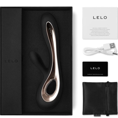 Lelo Soraya 2 Black Rabbit Vibrator - image 2