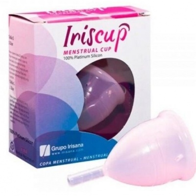 IrisCup Menstrual Cup Size Large, Pink