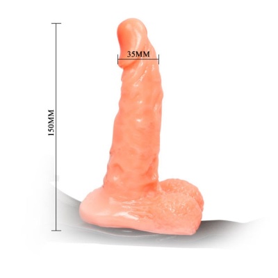 Baile Realistic Penis Harness With Adjustable Panties 15.5 CM - image 6