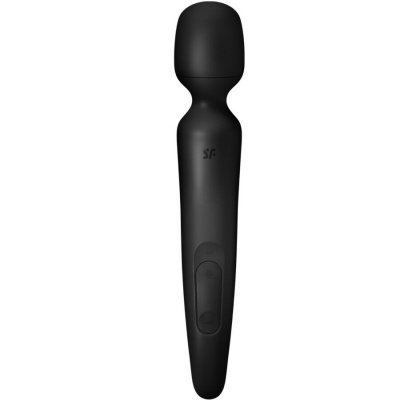 Satisfyer Wand-erland Vibrator Massager Black