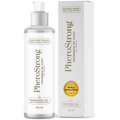 PheroStrong Massage Oil by Night Women 100 ML PheroStrong Massage Oil by Night Women 100 ML