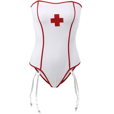 Subblime Sexy Nurse Costume Teddy S/M - image 4