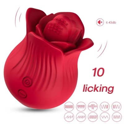 Armony Rose Clitoral Vibrator and Stimulator Red