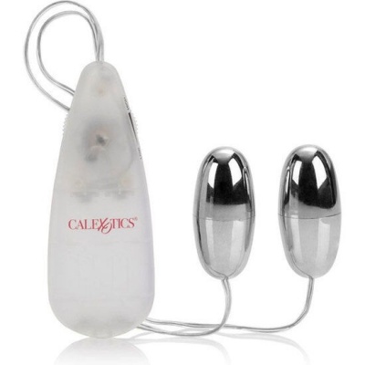 CalExotics Vibrating Bullets Silver Duo - image 1