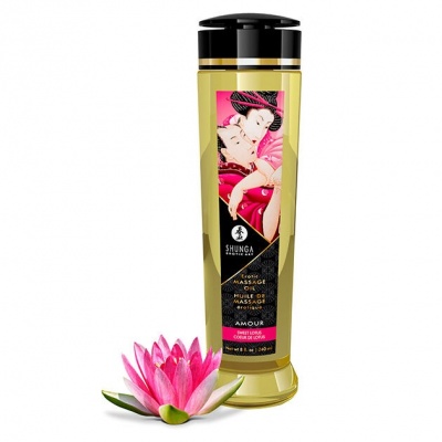 Shunga Erotic Love Massage Oil Sweet Lotus 240ML