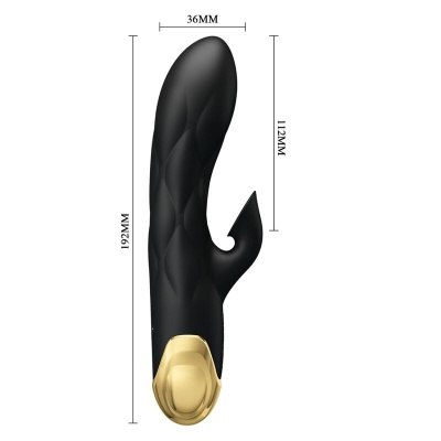 Pretty Love Black Gold Plated Luxury Vibrator - image 4
