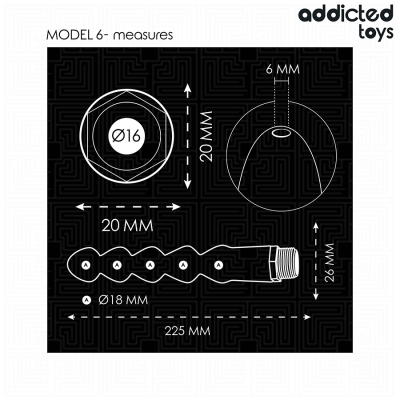 Addicted Toys Anal Cleaner Universal Adapter 6 - image 5