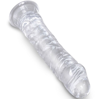 King Cock Clear Realistic Penis 19.7cm Transparent - image 2