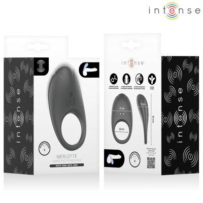 Merlotte Vibrating Penis Ring With Clitoris Stimulation Black - image 10