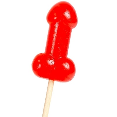 Secretplay - Cherry Candy Penis Lollipop with Spicy Heat Effect - image 1