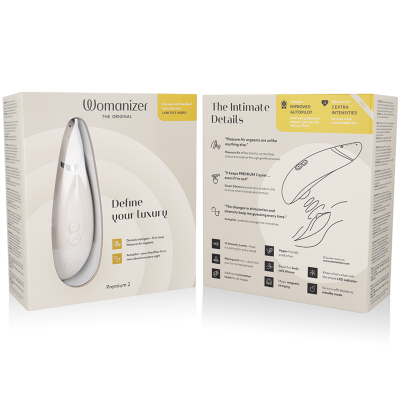 Womanizer Premium 2 Clitoral Stimulator Warm Gray - image 7