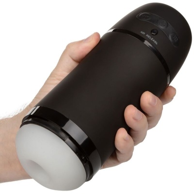 CalExotics Optimum Power Vibrating Suction Stroker