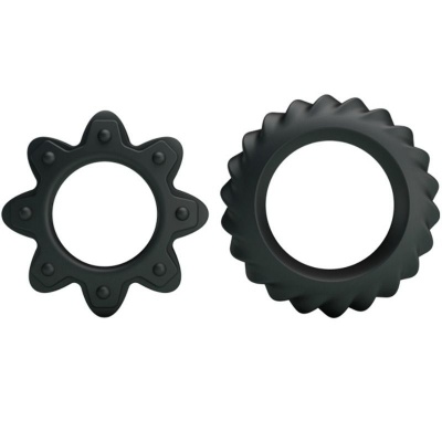 Baile Flowering Silicone Ring Set 2pcs - image 2