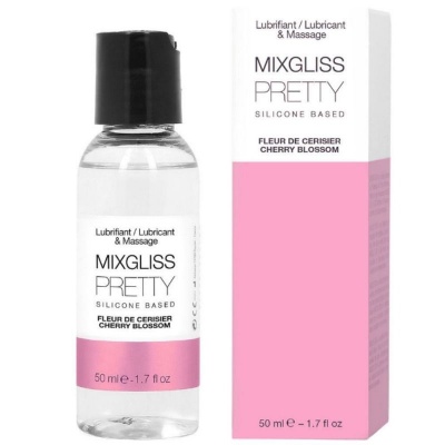 Mixgliss Pretty Cherry Blossom Silicone Lubricant 50ml