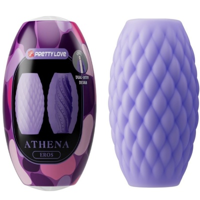 Pretty Love Athena Eros Silicone Masturbator Purple - image 1