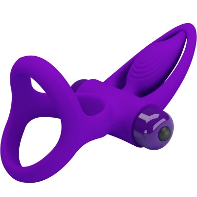 Pretty Love Vibrator Ring 10 Functions Violet - image 5