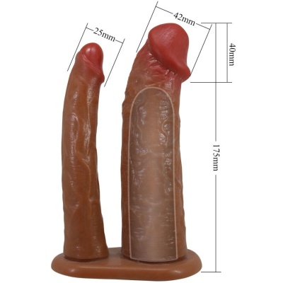 Pretty Love Keaven Double Dildo Harness - image 6