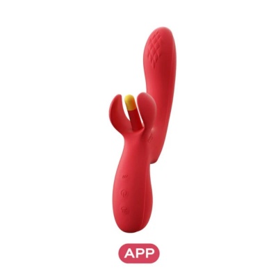 Foto van HoneyPlayBox – Fortexa Tapping A-Spot Vibrator – Rood