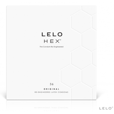Lelo HEX Condom Box 36 Units - image 1
